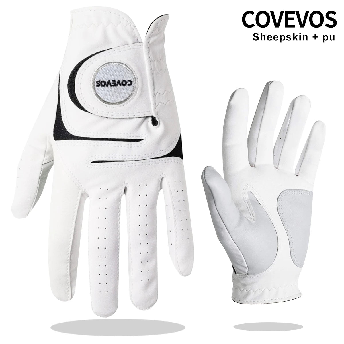 1 Piece High-Quality PU + Premium Lambskin Golf Glove