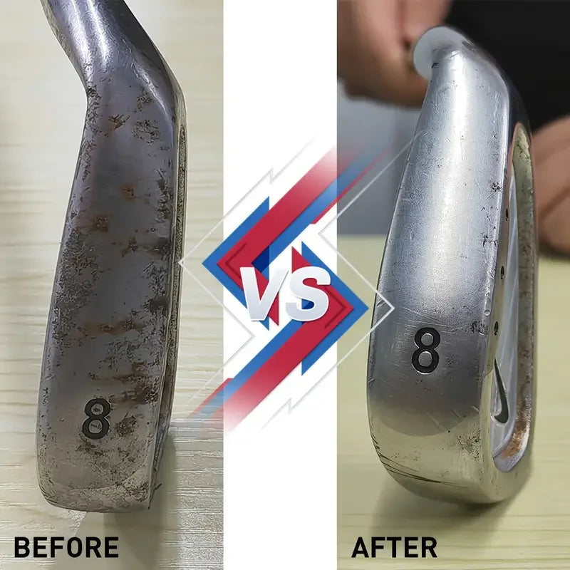 Golf Club Cleaning Kit with Polishing Paste – Complete care set designed to clean, restore shine, and protect your clubs from tarnish